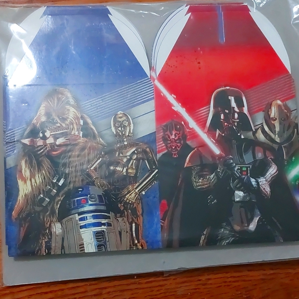 Star Wars Favor Boxes 3 Sets of Four